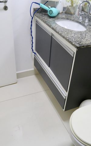 Apartamento à venda com 65m², 2 quartos e 1 vaga Apartamento à venda com 65m², 2 quartos e 1 vagaBanheiro