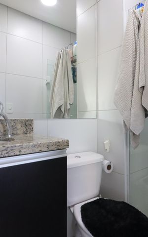 Apartamento para alugar com 41m², 1 quarto e 1 vagaBanheiro