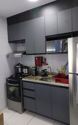 Apartamento para alugar com 41m², 1 quarto e 1 vagaCozinha e Área de Serviço