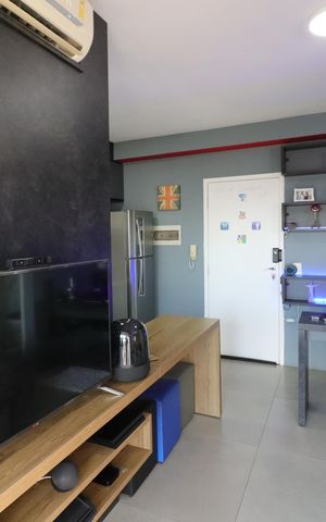 Apartamento para alugar com 41m², 1 quarto e 1 vagaSala