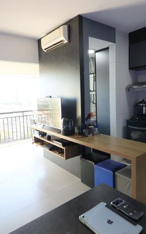 Apartamento para alugar com 41m², 1 quarto e 1 vagaSala