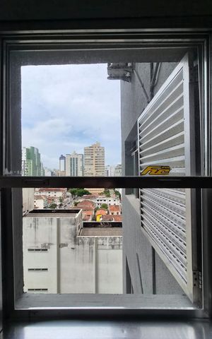 Apartamento para alugar com 40m², 1 quarto e sem vaga Apartamento para alugar com 40m², 1 quarto e sem vagaJanela do quarto