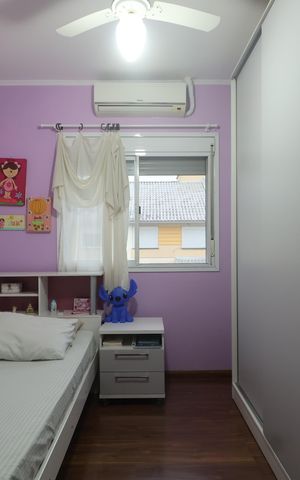 Casa de condomínio à venda com 134m², 3 quartos e 2 vagasQuarto 2
