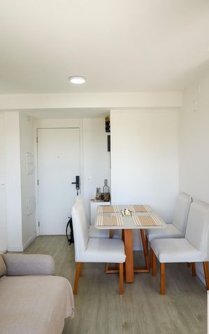 Apartamento à venda com 46m², 2 quartos e 1 vaga Apartamento à venda com 46m², 2 quartos e 1 vagaSala