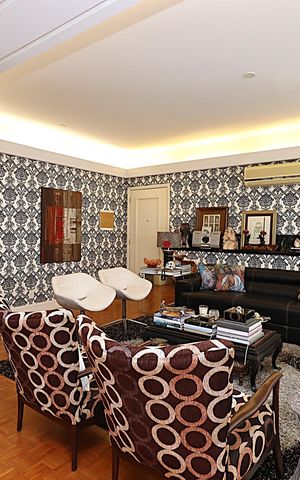 Apartamento para alugar com 175m², 4 quartos e 2 vagasSala
