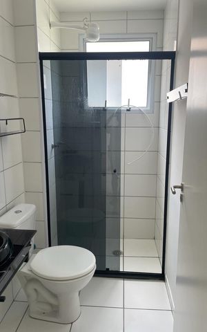 Apartamento para alugar com 46m², 2 quartos e sem vaga Apartamento para alugar com 46m², 2 quartos e sem vagaBanheiro