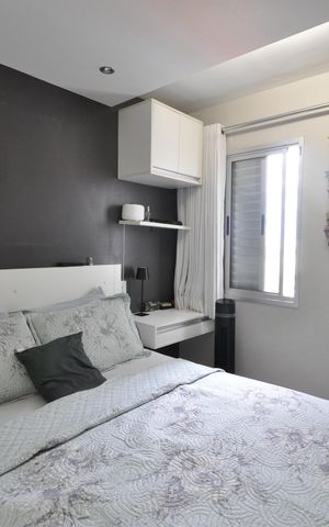 Apartamento à venda com 54m², 2 quartos e 1 vagaQuarto 1
