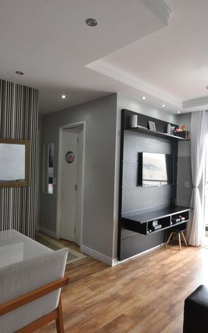 Apartamento à venda com 54m², 2 quartos e 1 vagaSala