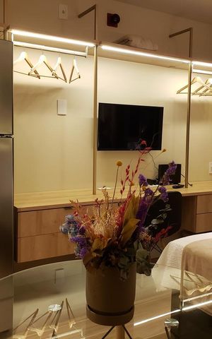 Apartamento à venda com 20m², 1 quarto e sem vaga Apartamento à venda com 20m², 1 quarto e sem vagaSala/Quarto