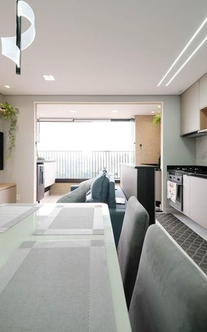 Apartamento à venda com 44m², 2 quartos e 1 vagaSala/Cozinha