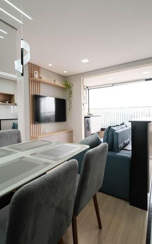 Apartamento à venda com 44m², 2 quartos e 1 vagaSala/Cozinha