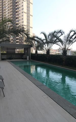 Studio para alugar com 32m², 1 quarto e sem vagaÁrea comum - Piscina