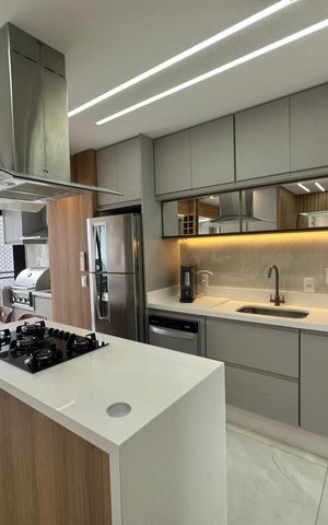 Apartamento à venda com 64m², 2 quartos e 1 vaga Apartamento à venda com 64m², 2 quartos e 1 vagaCozinha