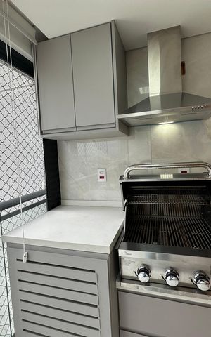 Apartamento à venda com 64m², 2 quartos e 1 vaga Apartamento à venda com 64m², 2 quartos e 1 vagaChurrasqueira