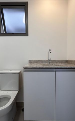 Apartamento para alugar com 77m², 3 quartos e 1 vaga Apartamento para alugar com 77m², 3 quartos e 1 vagaBanheiro social