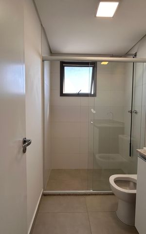 Apartamento para alugar com 77m², 3 quartos e 1 vaga Apartamento para alugar com 77m², 3 quartos e 1 vagaBanheiro da Suíte 1
