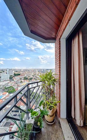 Apartamento à venda com 115m², 3 quartos e 2 vagasVaranda