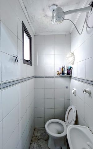 Apartamento à venda com 115m², 3 quartos e 2 vagasBanheiro de serviço