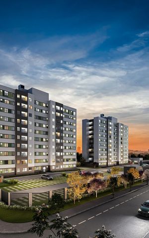 Apartamento à venda com 43m², 2 quartos e sem vaga
