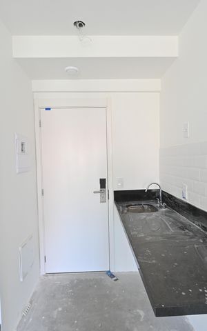 Studio à venda com 24m², 1 quarto e sem vagaCozinha