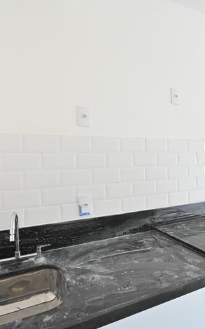 Studio à venda com 24m², 1 quarto e sem vagaCozinha
