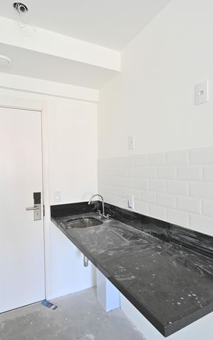 Studio à venda com 24m², 1 quarto e sem vagaCozinha