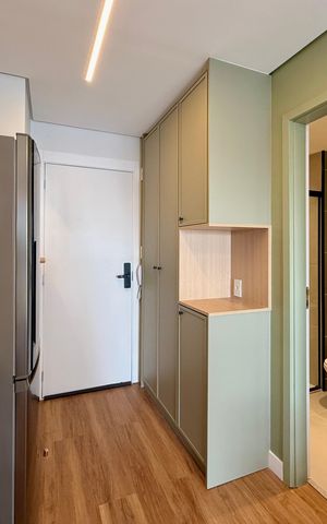 Studio para alugar com 25m², 1 quarto e sem vaga Studio para alugar com 25m², 1 quarto e sem vagaCozinha
