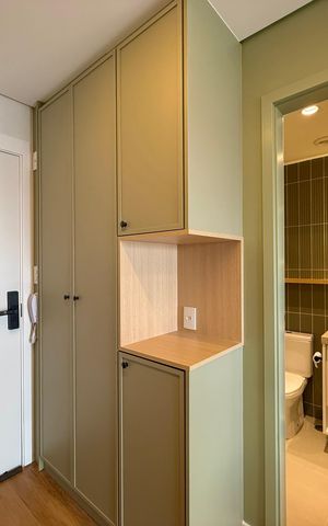 Studio para alugar com 25m², 1 quarto e sem vaga Studio para alugar com 25m², 1 quarto e sem vagaCozinha