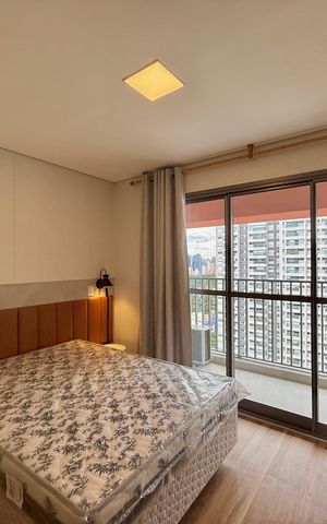 Studio para alugar com 25m², 1 quarto e sem vaga Studio para alugar com 25m², 1 quarto e sem vagaQuarto