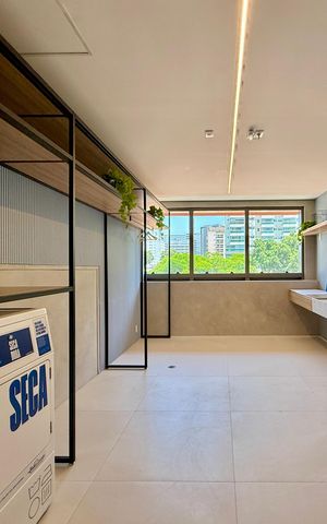 Studio para alugar com 25m², 1 quarto e sem vaga Studio para alugar com 25m², 1 quarto e sem vagaLavanderia