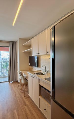 Studio para alugar com 25m², 1 quarto e sem vaga Studio para alugar com 25m², 1 quarto e sem vagaCozinha