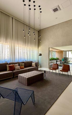 Studio para alugar com 25m², 1 quarto e sem vaga Studio para alugar com 25m², 1 quarto e sem vagaSalão de Festas
