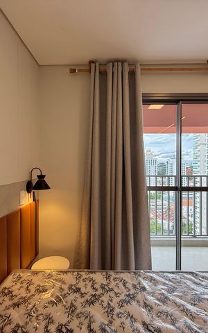 Studio para alugar com 25m², 1 quarto e sem vaga Studio para alugar com 25m², 1 quarto e sem vagaQuarto