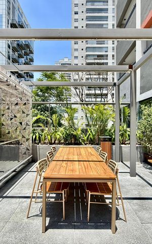 Studio para alugar com 25m², 1 quarto e sem vaga Studio para alugar com 25m², 1 quarto e sem vagaChurrasqueira