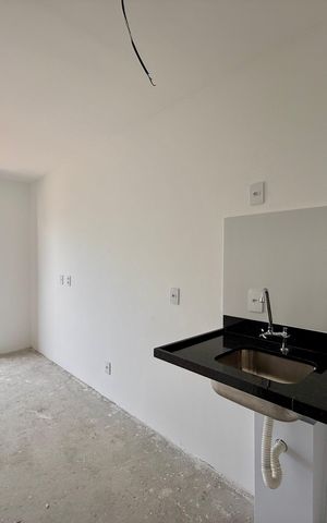 Studio à venda com 23m², 1 quarto e sem vaga Studio à venda com 23m², 1 quarto e sem vagaCozinha