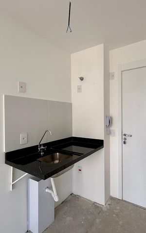 Studio à venda com 23m², 1 quarto e sem vaga Studio à venda com 23m², 1 quarto e sem vagaCozinha