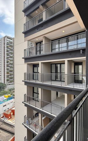 Studio à venda com 23m², 1 quarto e sem vaga Studio à venda com 23m², 1 quarto e sem vagaSacada