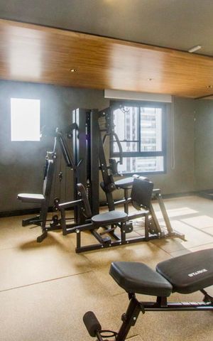 Studio à venda com 23m², 1 quarto e sem vaga Studio à venda com 23m², 1 quarto e sem vagaAcademia