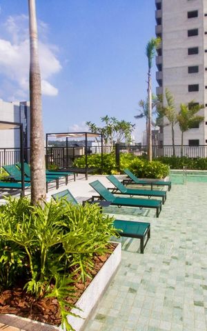 Studio à venda com 23m², 1 quarto e sem vaga Studio à venda com 23m², 1 quarto e sem vagaPiscina