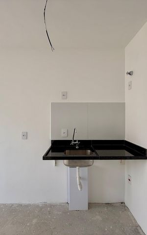 Studio à venda com 23m², 1 quarto e sem vaga Studio à venda com 23m², 1 quarto e sem vagaCozinha