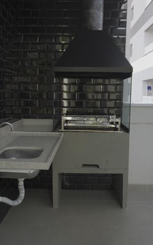 Apartamento para alugar com 34m², 2 quartos e sem vagaÁrea comum - Churrasqueira