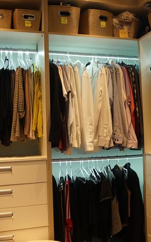Apartamento à venda com 154m², 3 quartos e 3 vagasCloset da suíte 2
