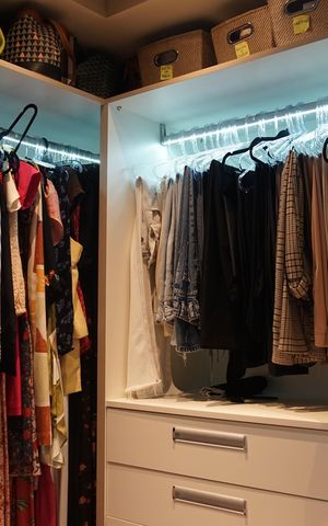 Apartamento à venda com 154m², 3 quartos e 3 vagasCloset da suíte 2