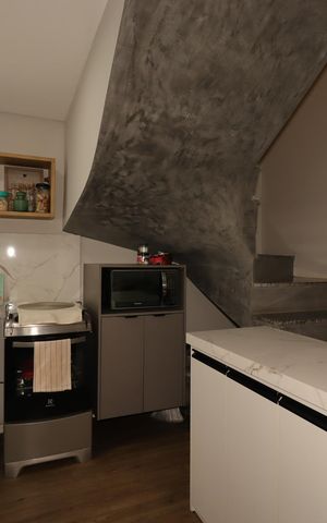 Casa de condomínio à venda com 97m², 2 quartos e 1 vagaCozinha