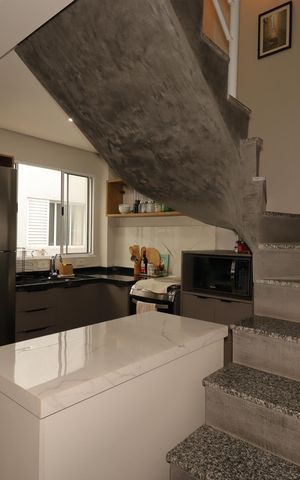 Casa de condomínio à venda com 97m², 2 quartos e 1 vagaCozinha
