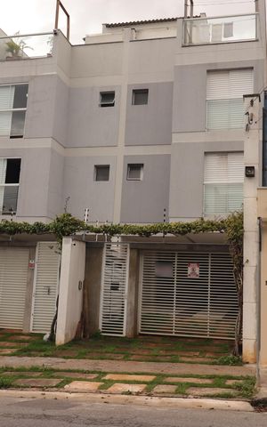 Casa de condomínio à venda com 97m², 2 quartos e 1 vagaFachada