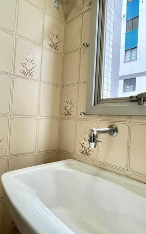 Apartamento à venda com 59m², 1 quarto e 1 vaga Apartamento à venda com 59m², 1 quarto e 1 vagaÁrea de Serviço