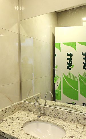 Apartamento para alugar com 40m², 1 quarto e 1 vagaBanheiro da Suíte