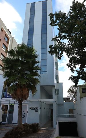 Apartamento para alugar com 40m², 1 quarto e 1 vagaFachada do prédio