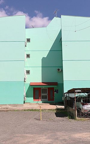 Apartamento à venda com 40m², 1 quarto e 1 vagaFachada do bloco